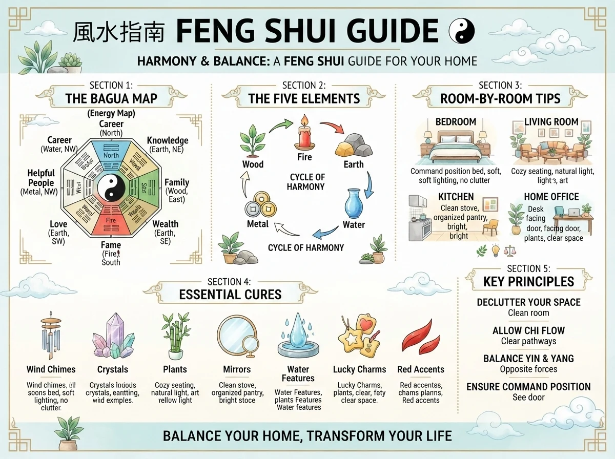 Feng Shui Guide: Understanding the Principles of Feng Shui for a Balanced Life